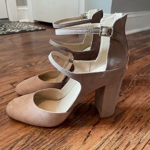 BCBGeneration suede two-tone heels.  Size 8.5